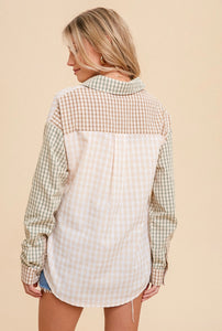 Grace Plaid Blouse